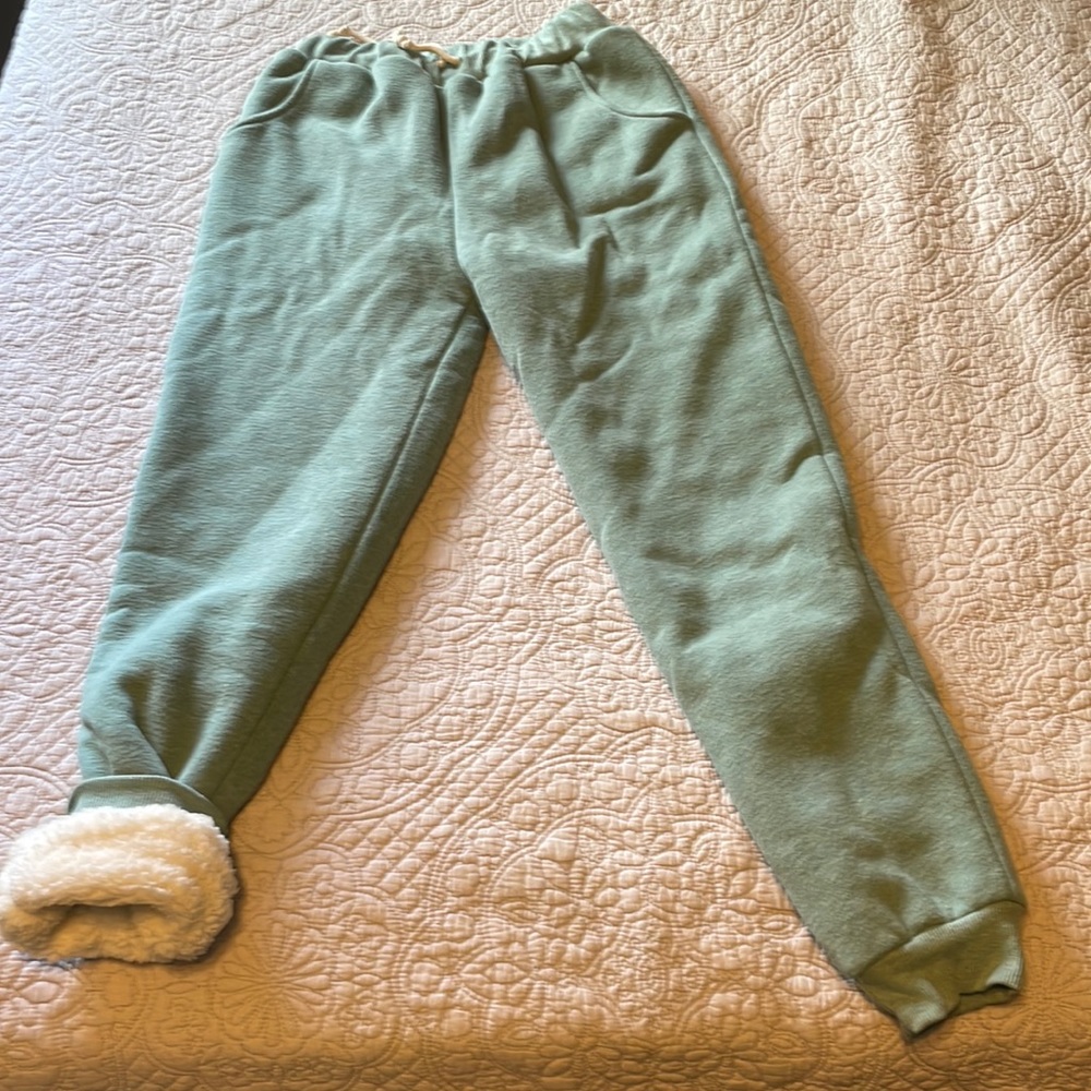 Fleece lined joggers
